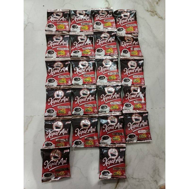 

[22sachet/11sachet]Kopi Kapal Lapi Special Mix Gula 23gr