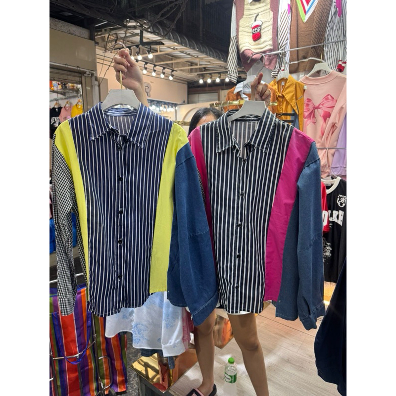 kemeja salur papa bear