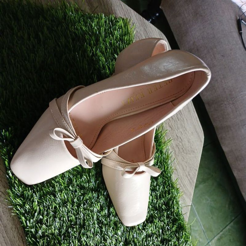 PL sepatu heels wanita peter keiza