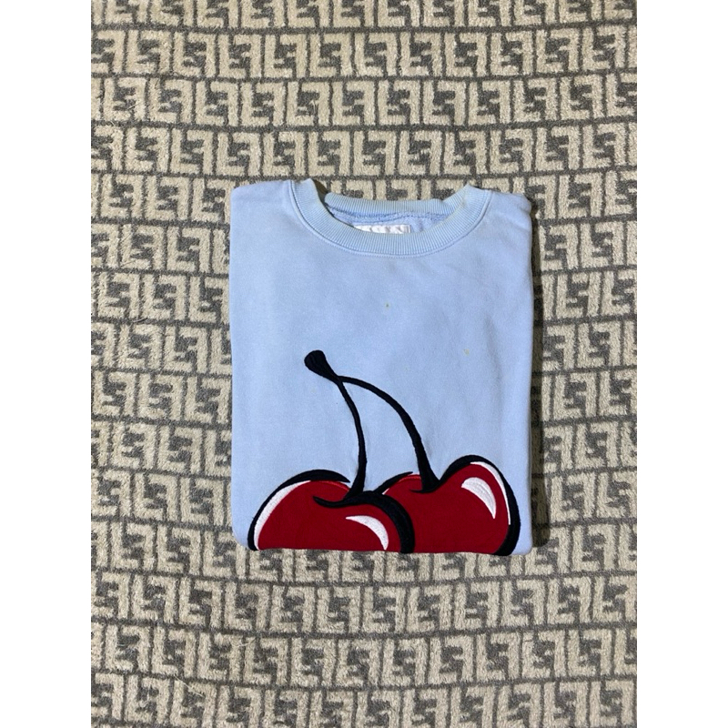 Kirsh Cherry Big Logo Crewneck