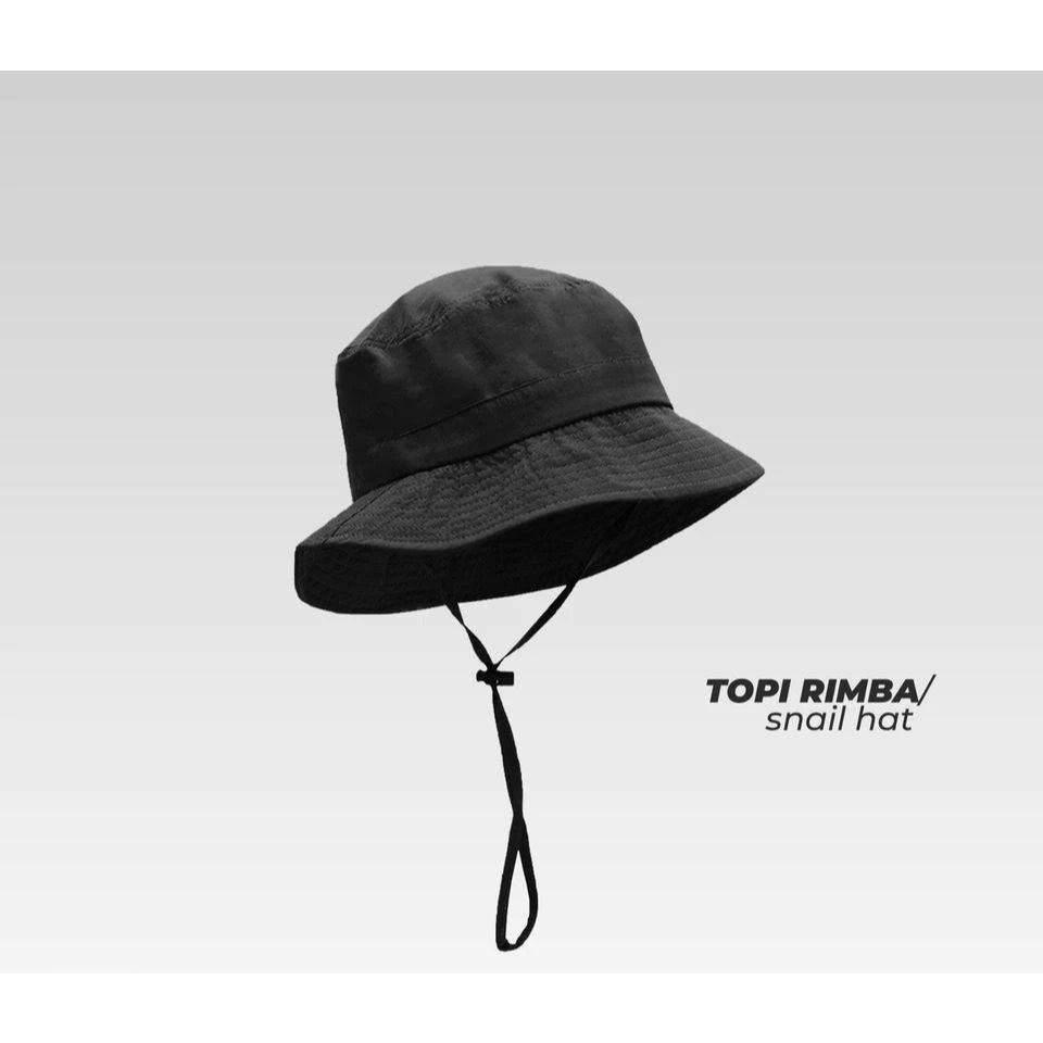 Topi Rimba Polos Pria Wanita Terbaru/Topi Rimba Premium