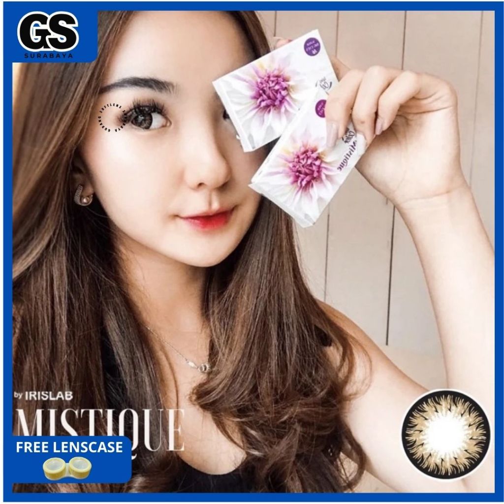 SOFTLENS MISTIQUE 16MM NORMAL & MINUS (-0.50 S/D -8.00) BY IRISLAB / SOFTLENS LIVING COLOR MISTIQUE 
