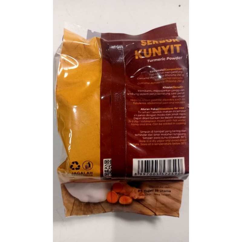 

serbuk kunyit gujati