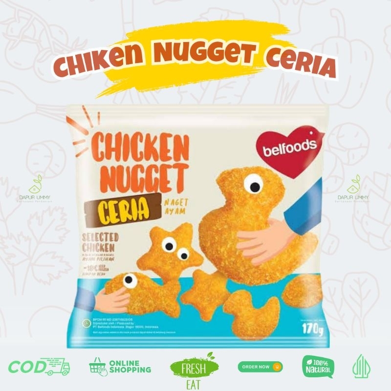 

BELFOODS • Chicken Nugger Ceria 170g