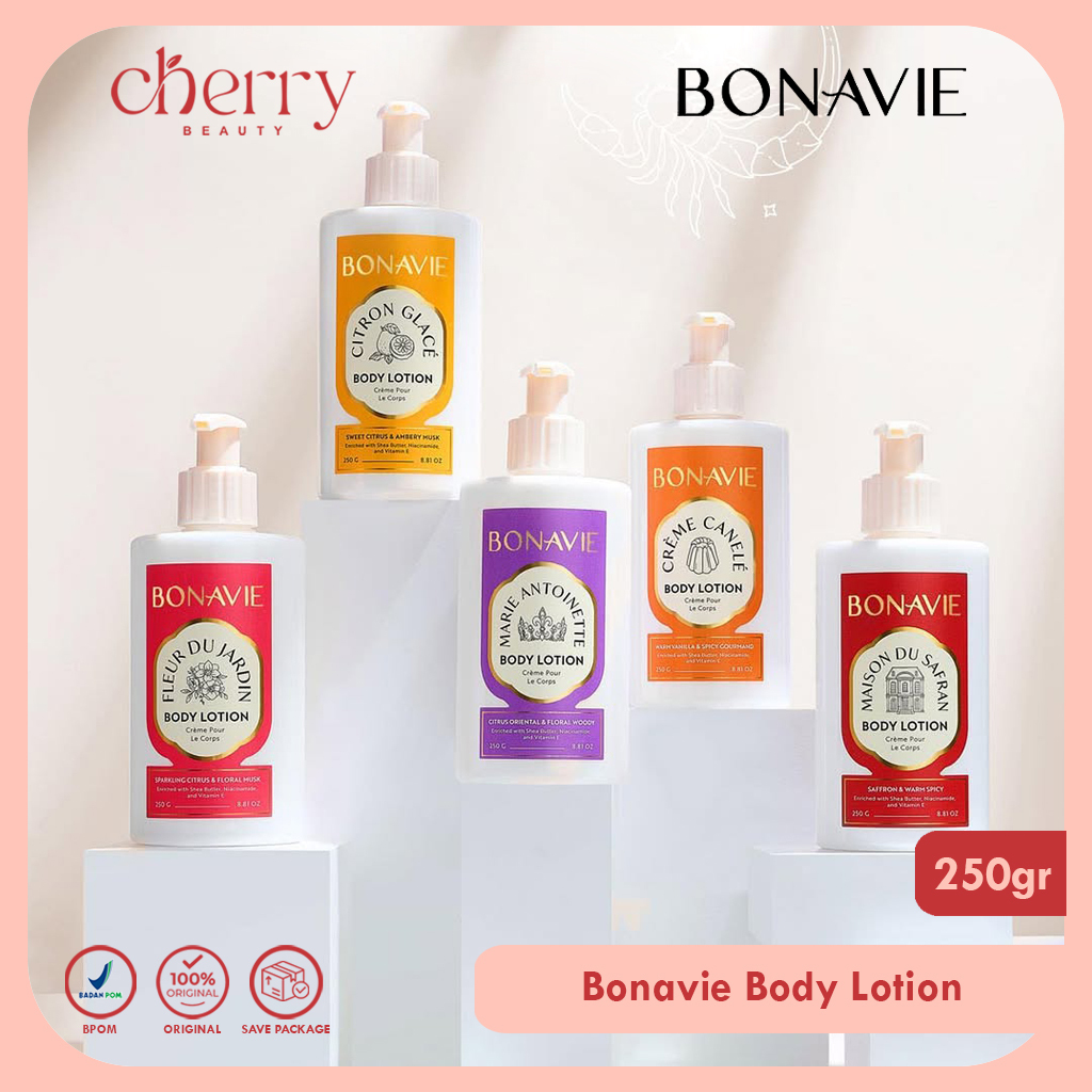 CHERRY BEAUTY | Bonavie Body Lotion 250gr