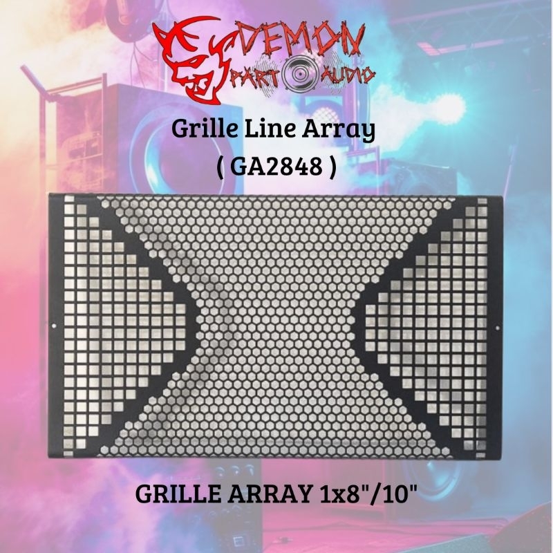 Grille/Ram Speaker Line Array ( GA2848 ) 1x8"/10"