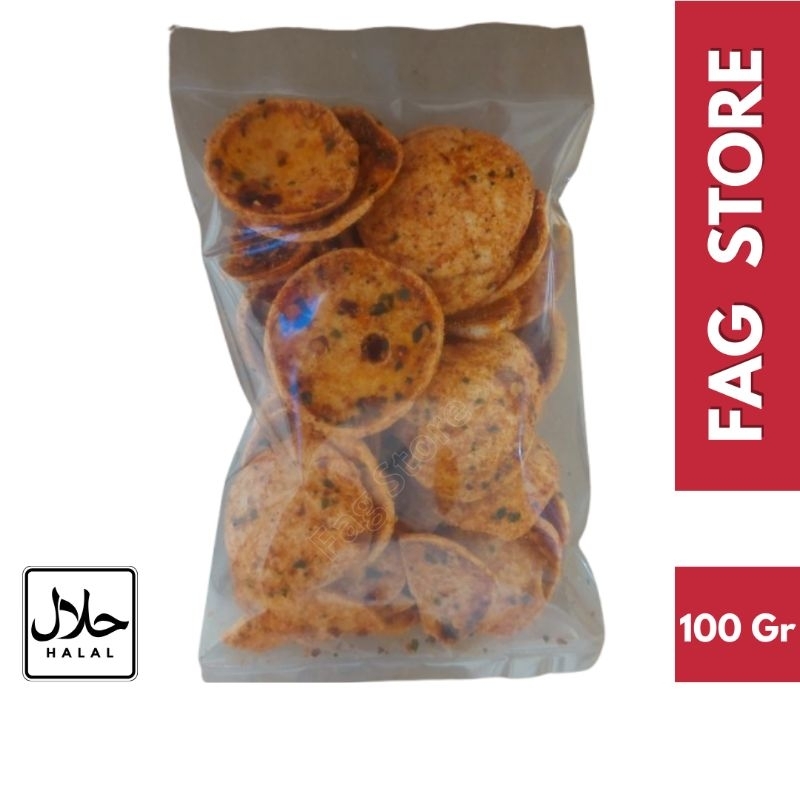 

Basreng Bulat Basreng Koin Pedas Daun Jeruk 100gr