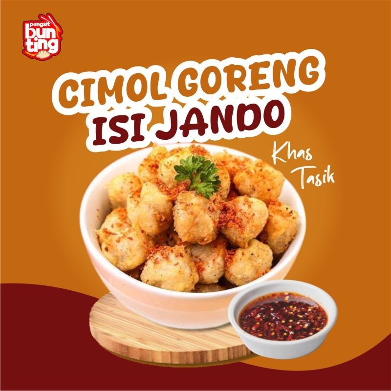 

Cimol Goreng Isi Jando ( Cemilan Khas Tasik)