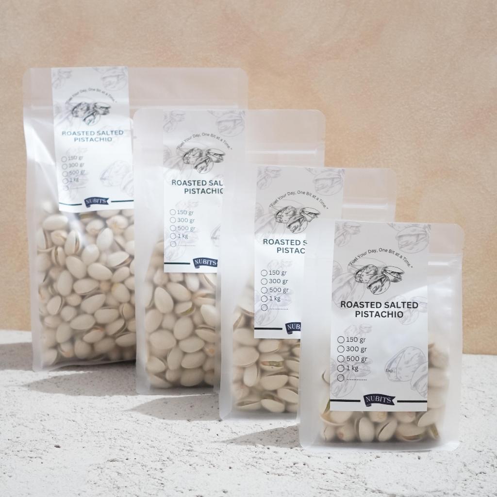 

Roasted Salted Pistachio Premium 100gr 300gr 1kg / Kacang Pistachio / Kacang Fustuk