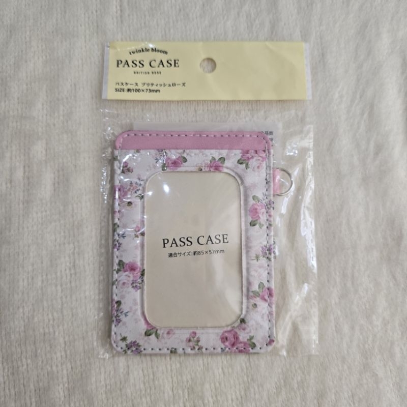

Pass Case Pink Rose