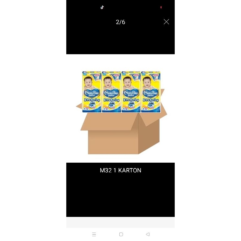 1 karton mamypoko M32