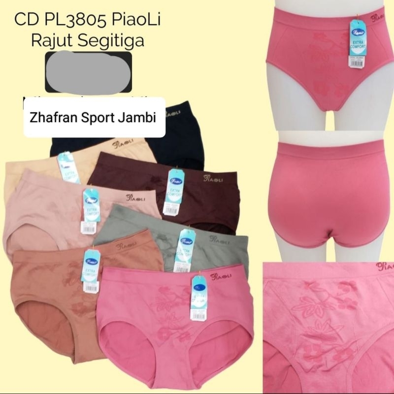 Celana Dalam Wanita Bahan Rajut Piaoli PL3805 XL XXL