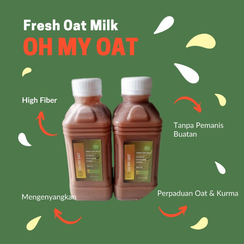 

Oh My Oat (OMO) - Fresh Oat Milk 330 ML