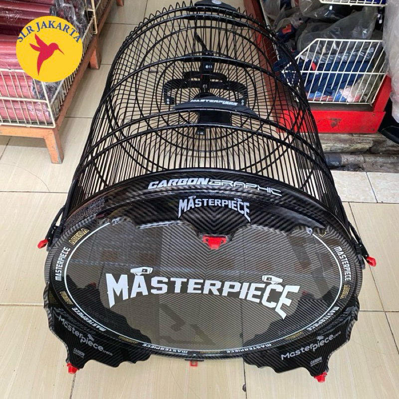 SAMGKAR KANDANG MURAI MASTERPICE DECAL BARU RUJI FIBER NO 2 / SANGKAR MURAI RUJI FIBER