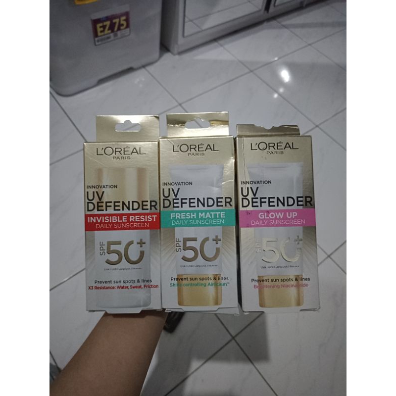 Loreal Paris UV Defender Sunscreen