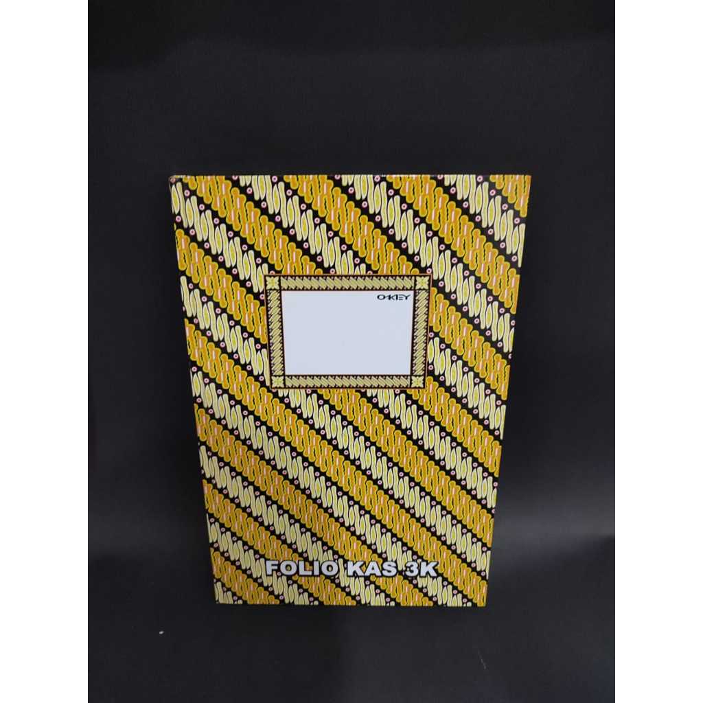 

BUKU HARD COVER OKEY FOLIO 3 KOLOM