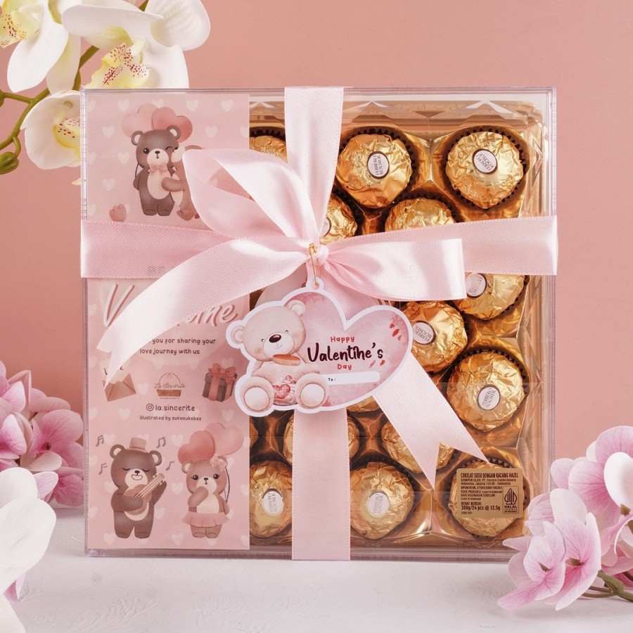 

(Terbaru) Coklat Ferrero Rocher Kado Valentine Bunga Valentine Gift Valentine