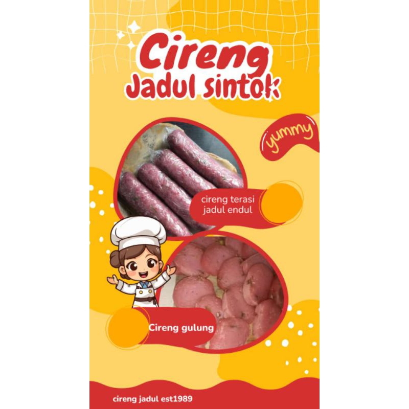 

Cireng gulung terasi jadoel