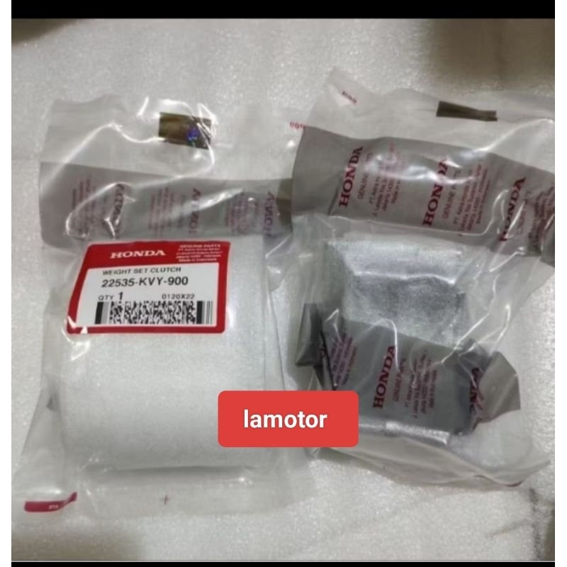 Kampas Ganda Ori Beat Karbu/Weight Set Clutch(KVY)