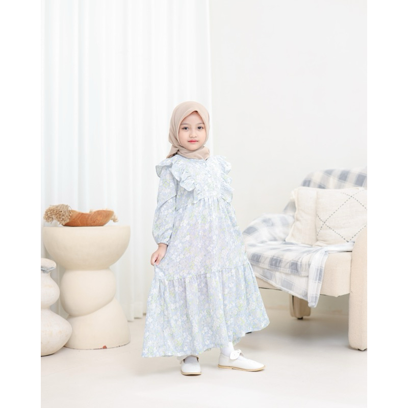Naura Dress | gamis anak muslim premium