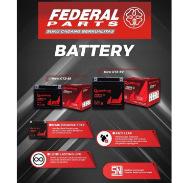 AKI MOTOR FP-GTZ5S-A ORIGINAL FEDERAL QUANTUM BEAT, BEAT POP, BEAT STREET, BLADE 110