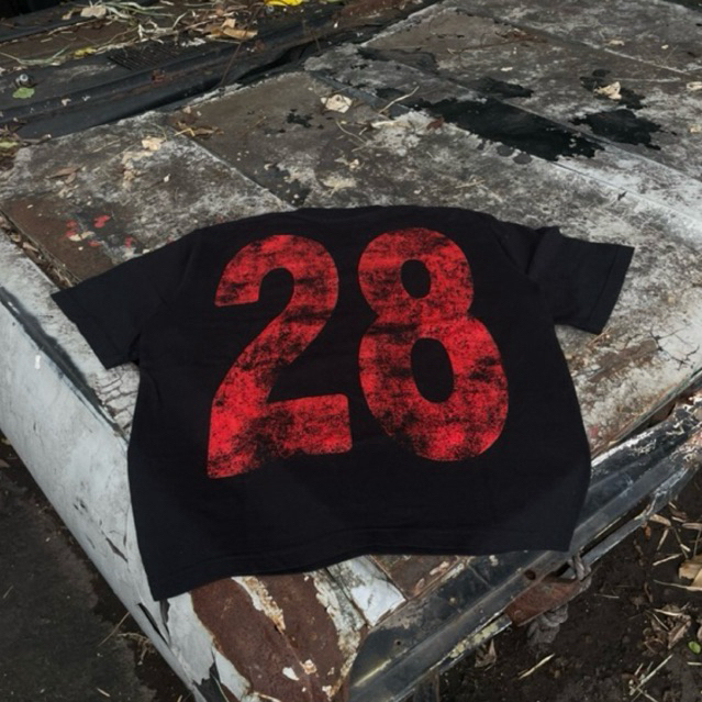 DIABLOH 28RED BOXY TSHIRT