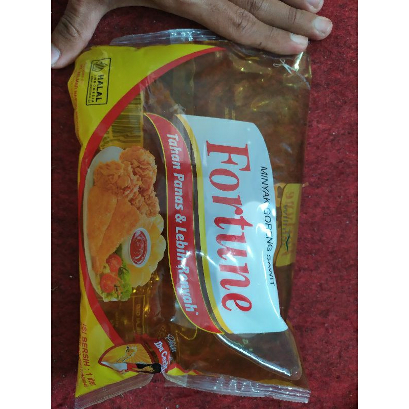 

Minyak Goreng Fortune 1 Liter Bantal