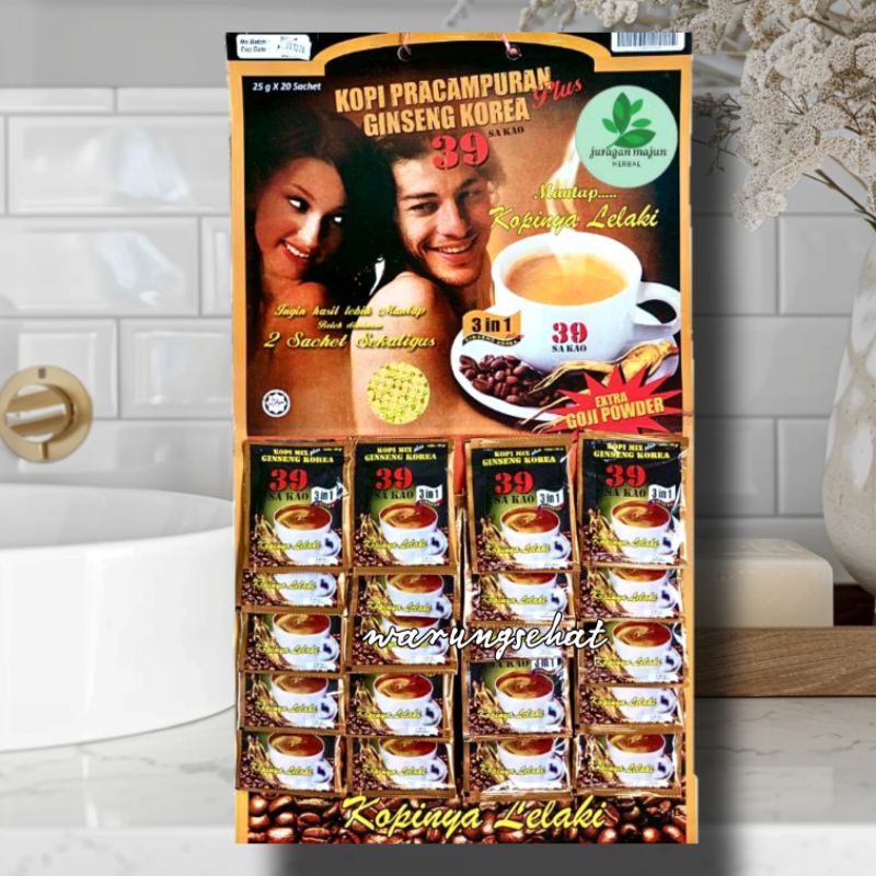 Kopi 39 Gingseng Original 100%