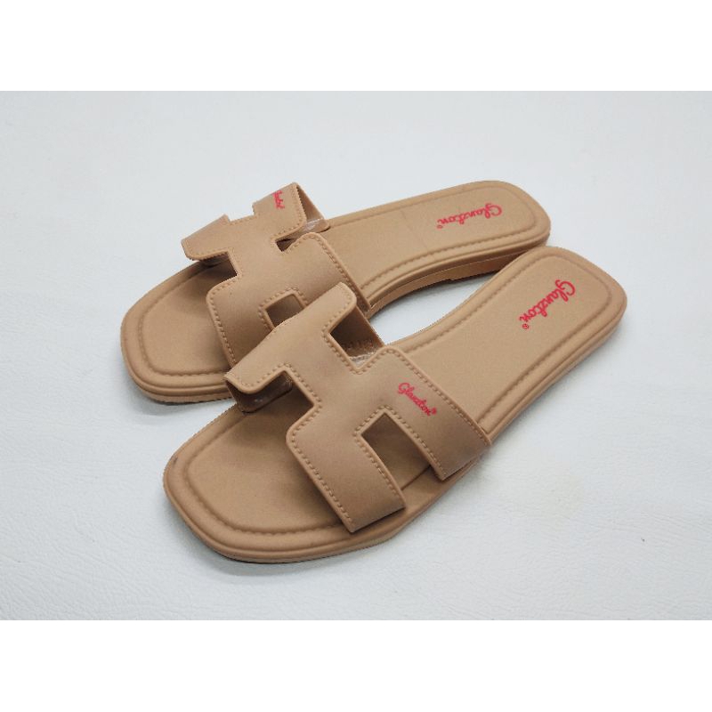 Viral  Glanzton - Sandal Glanzton Jlt-L1838 Slip On / Sandal Selop Wanita Termurah / Sandal
