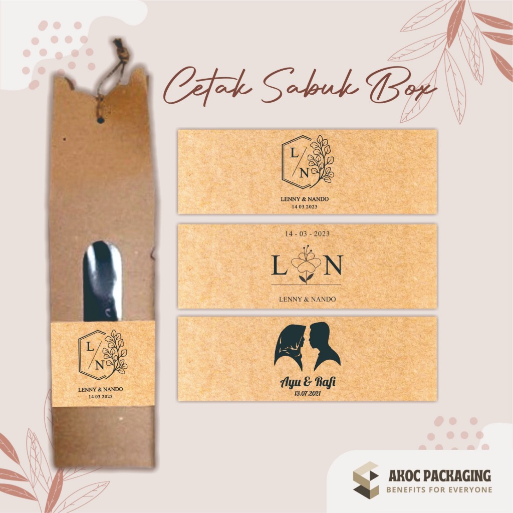 

AKOC PACKAGING - SABUK KRAFT UNTUK BOX BOTOL, GELAS PAPERBOX BOTOL GELAS