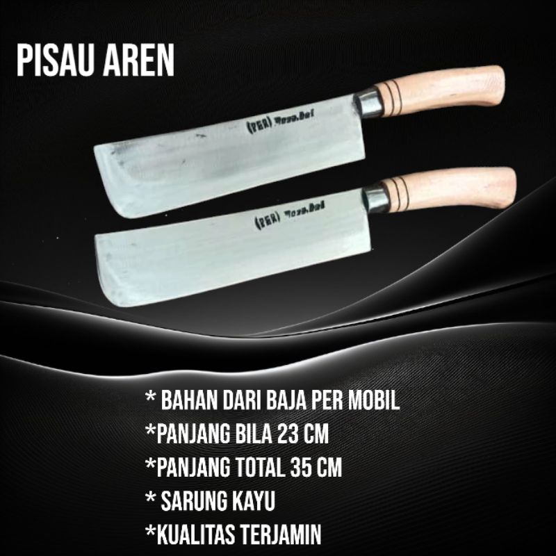 Pisau Aren Baja PER mobil