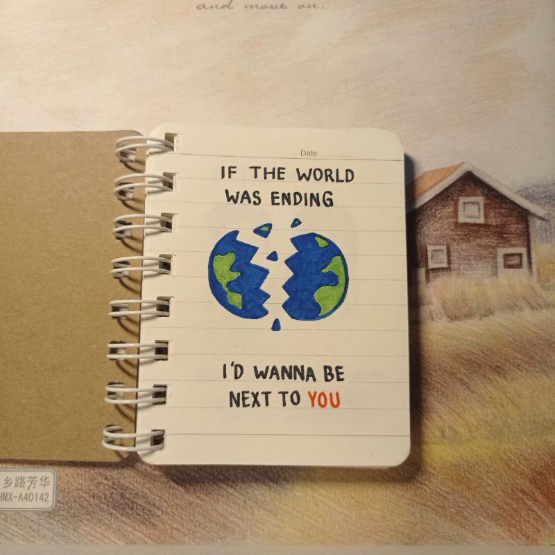 

Scrapbook custom lirik lagu + kata-kata | Kado ultah | Mini Scrapbook