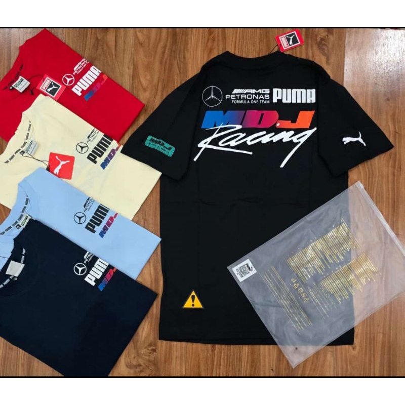 Kaos / Tshirt Branded warna Hitam & Merah