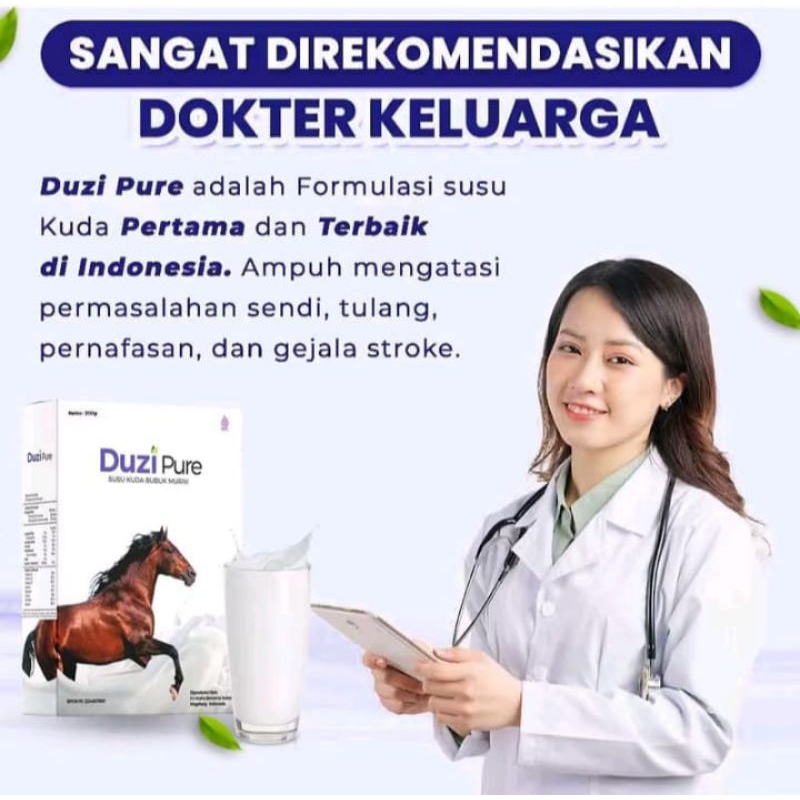 

( COD ORI )DUZI PURE SUSU KUDA LIAR MURNI 100%ORIGINAL