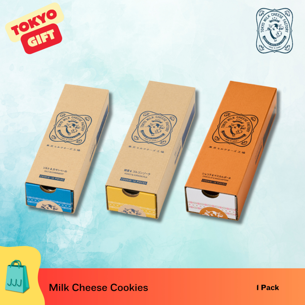 

Tokyo Milk Cheese Factory / Biskuit Susu Keju Regular & Seasonal Khas Jepang