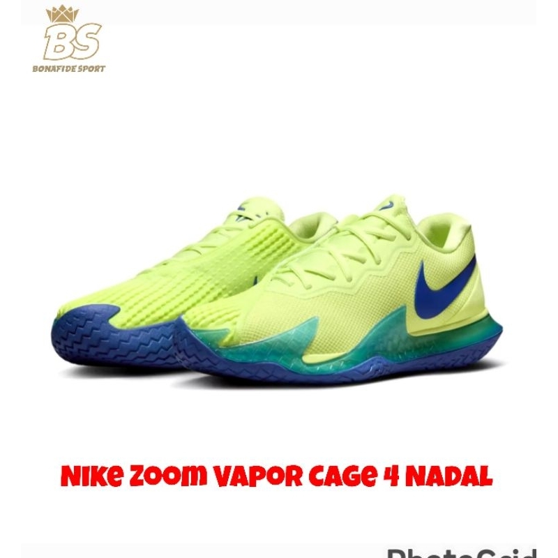 SEPATU TENIS TENNIS NIKE ZOOM VAPOR CAGE 4 NADAL ORIGINAL