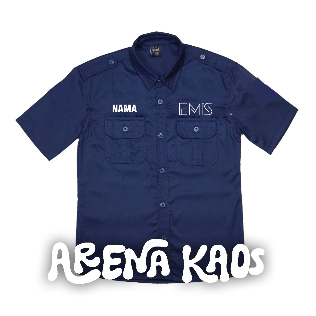 KEMEJA PDL PDH LENGAN PENDEK OPERATOR SEKOLAH EMIS MADRASAH KEMENAG