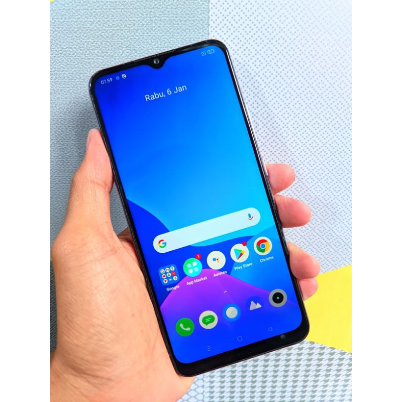REALME C15 BEKAS RESMI RAM 4GB/64GB BERGARANSI