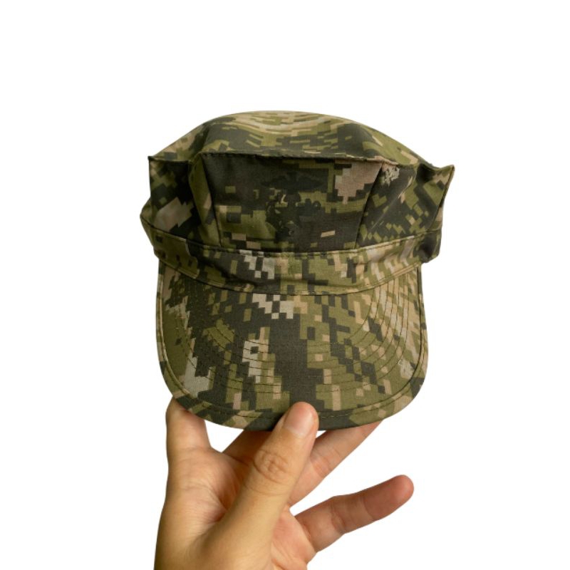 Okinawa Utility Working Cap Topi Army Loreng Digital Tiger Stripes Marines Korea (5)