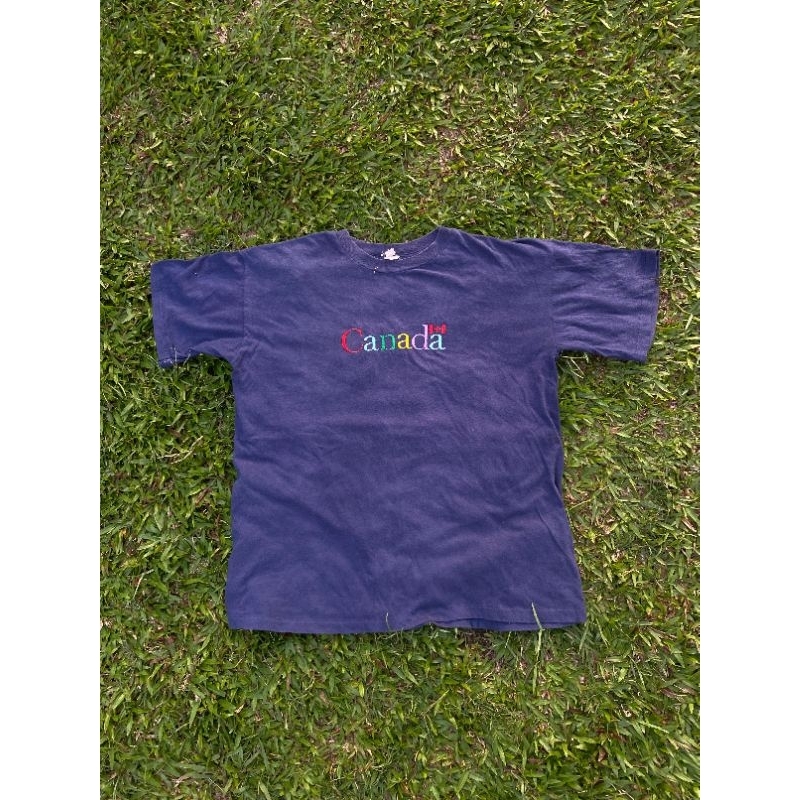 Kaos Canada Art Vintage 90s Second