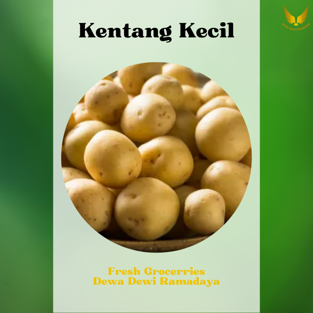 

Kentang Kecil Organik Dewa Dewi Rama Daya