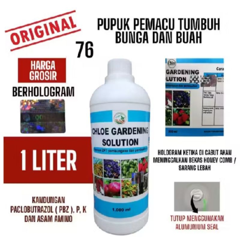 BOOSTER 76 PUPUK PERTANIAN 1000 ml