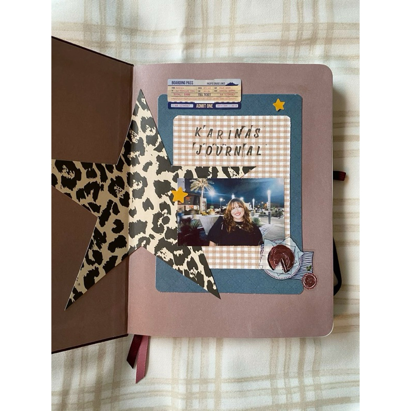 

kertas Journalling / Scrapbook junk journal tebal 160gsm ukuran A6 A5