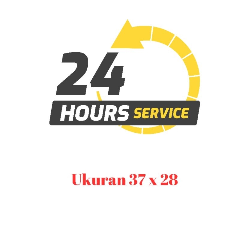 

Cutting Sticker Informasi "24 Hours" – Tanda Buka 24 Jam