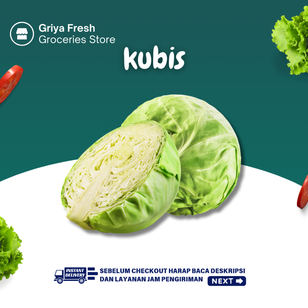 

Kol/Kubis Fresh 500 gram - Kirim Instant