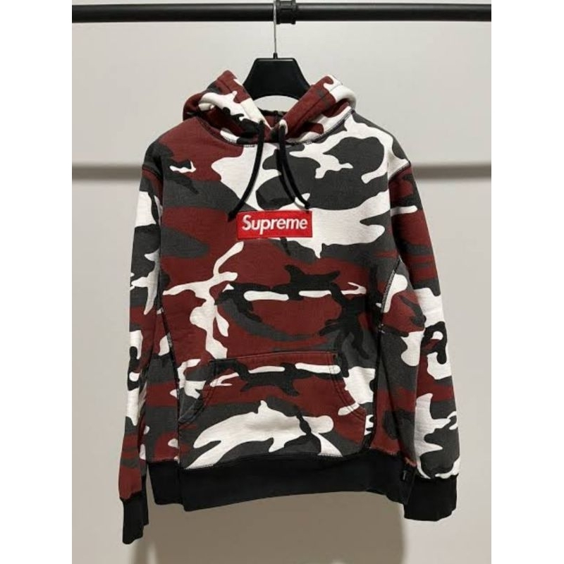 Hoodie Supreme box camo Canada