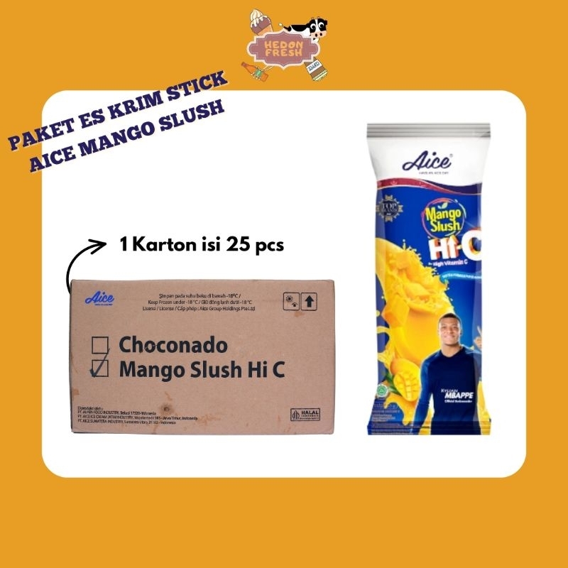 

Paket Es Krim Stick Aice Mango Slush