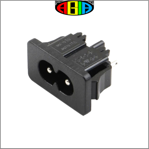 Socket AC angka 8 soket 2 pin 10A 250V