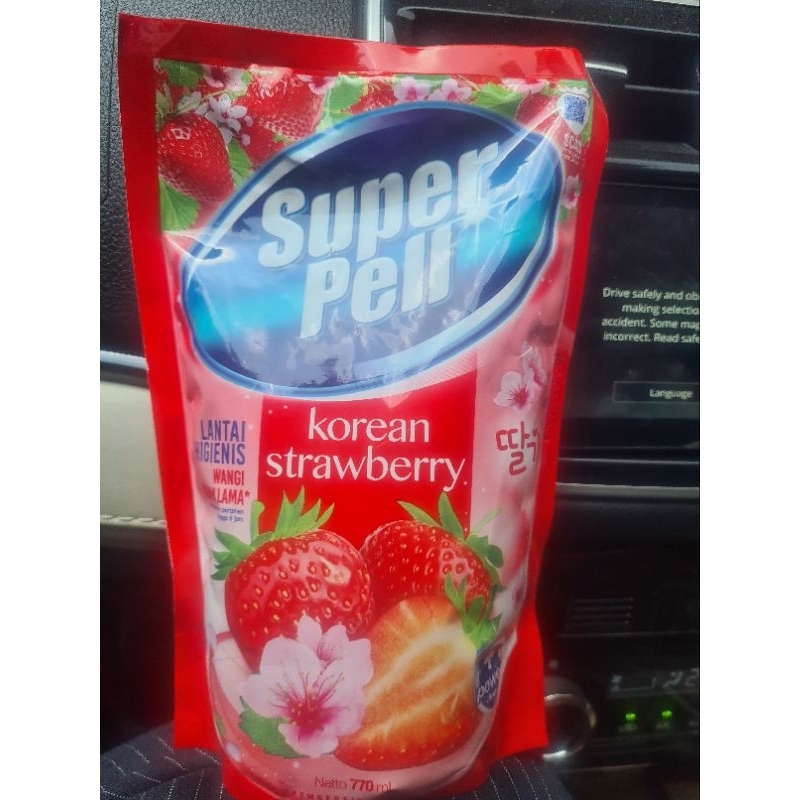 SUPER PELL KOREAN STRAWBERRY 770ML