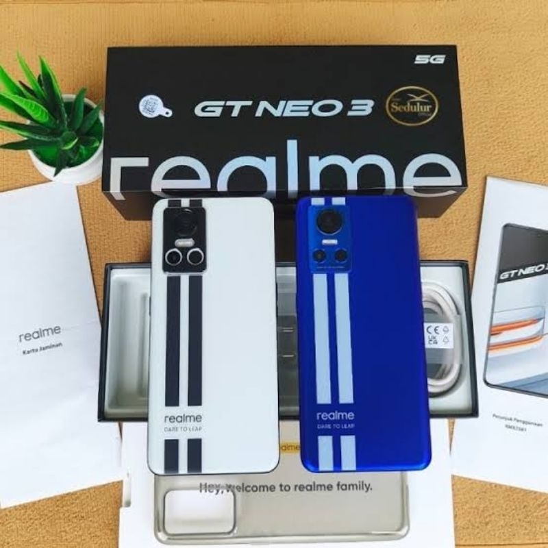 REALME GT NEO 3 5G 8/256 FULLSET SECOND ORIGINAL